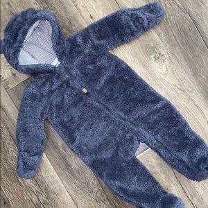 Worn once Carters winter zip-up 9mths